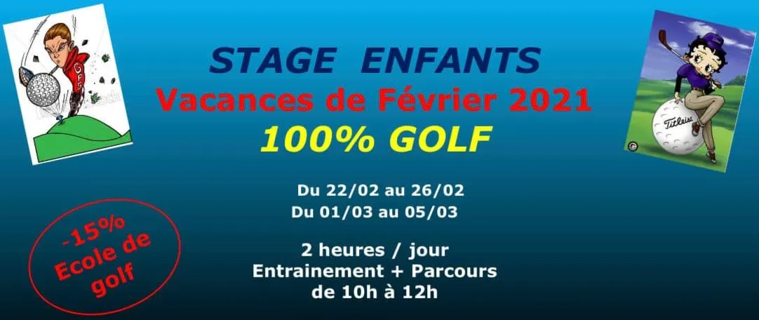 STAGE ENFANTS - Vacances de Février 2021