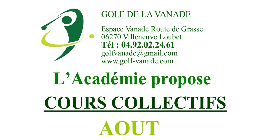 Cours Collectifs d'Août