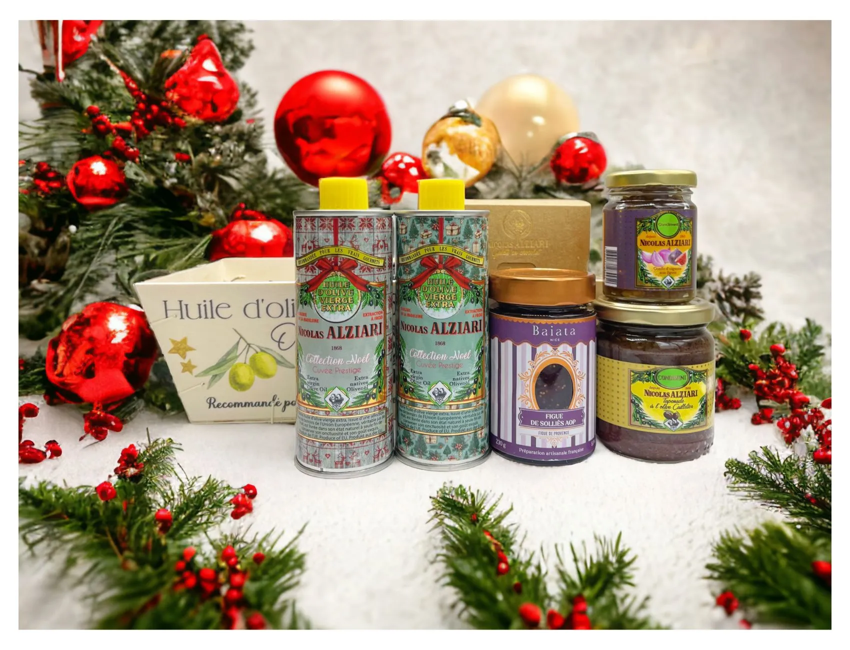 Découvrez les Coffrets Festifs de la Maison Nicolas Alziari