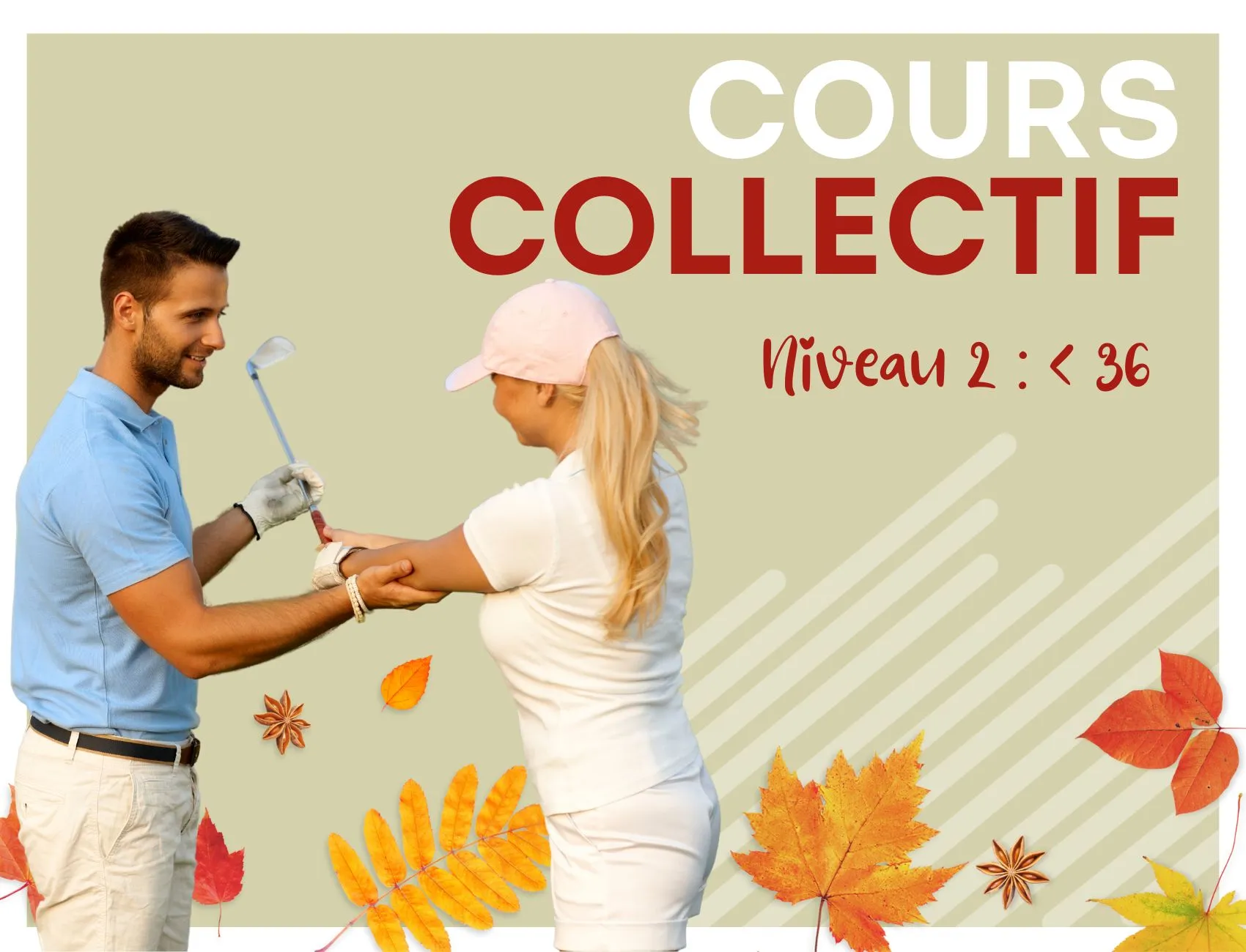 Cours Collectifs - Niveau 2 (index inférieur à 36)