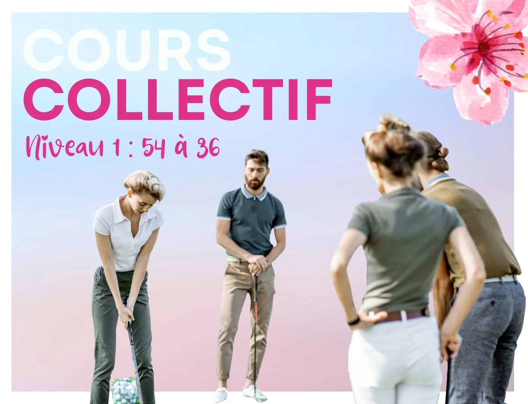 Cours Collectifs – Niveau 1 (index supérieur à 36)