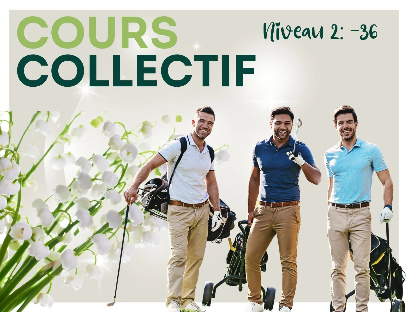 Cours Collectifs – Niveau 2 (index inférieur à 36)