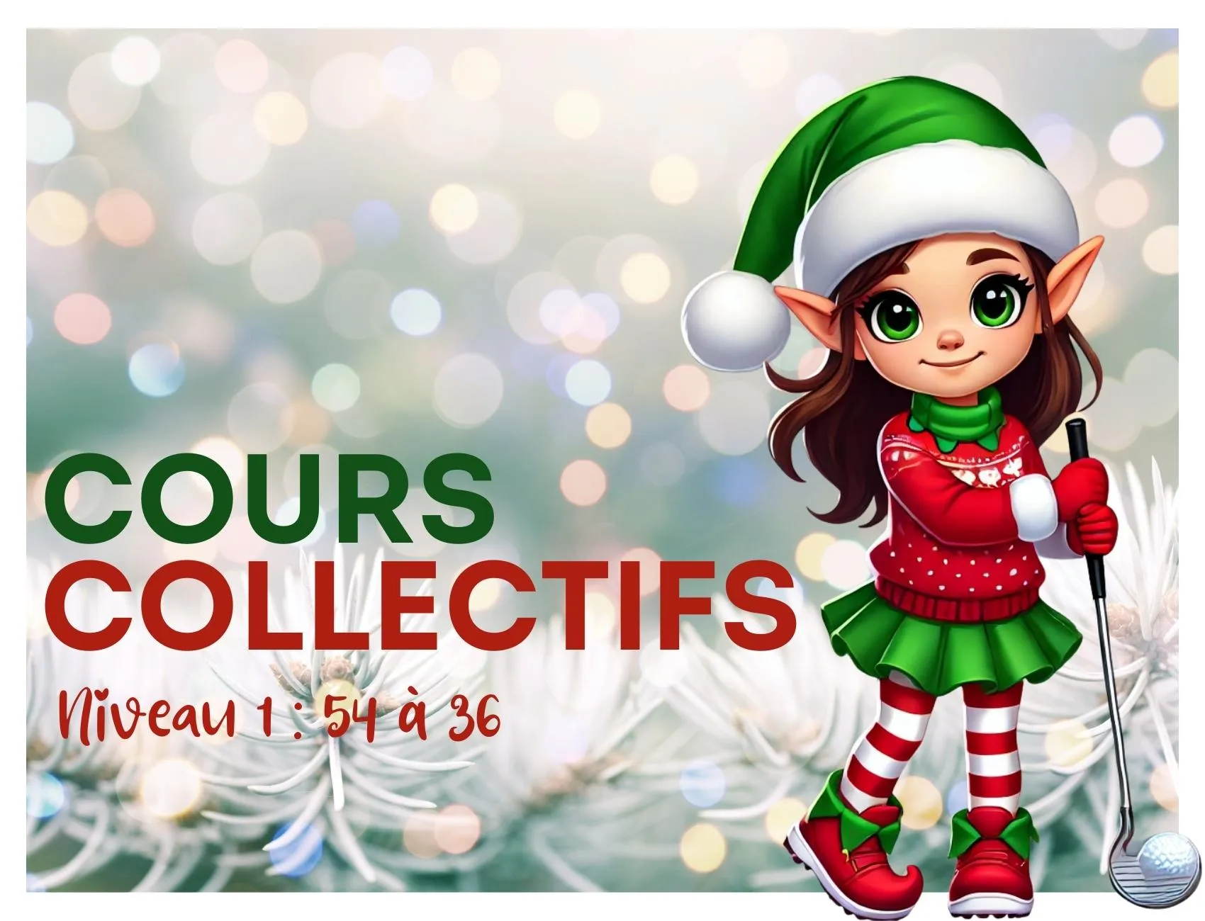 Cours Collectifs – Niveau 1 (index supérieur à 36)