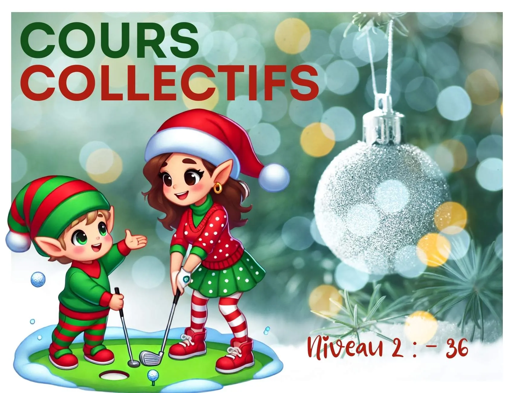 Cours Collectifs – Niveau 2 (index inférieur à 36)